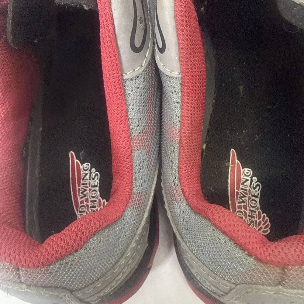 Red Wing Safety Toe Athletic Work Shoes Mens  size 9 D Aluminum Toe Gray